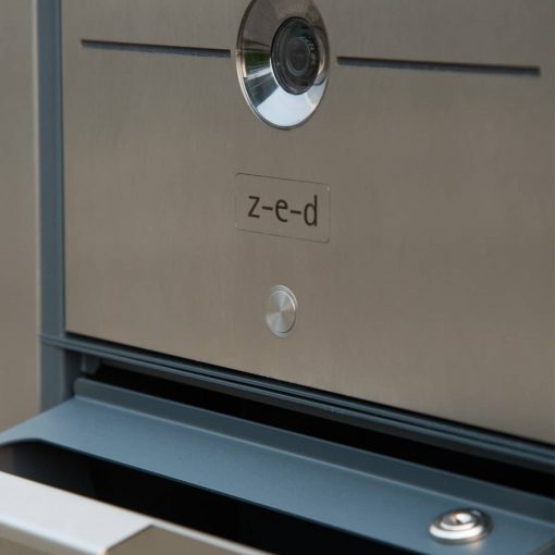 letterbox stainless steel Video Türsprechanlage Komplettset Einfamilienhaus