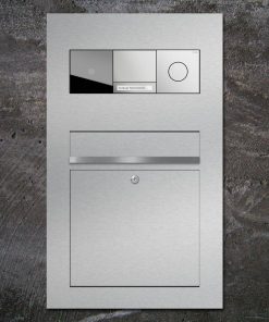letterbox Gira 106 stainless steelbriefkasten flush-mount