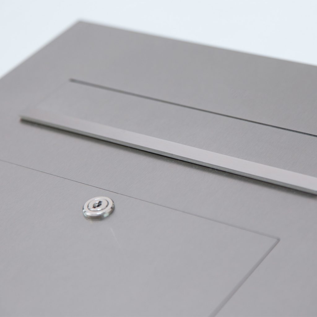letterbox stainless steel B2 | z-e-d.eu
