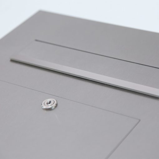 letterbox flush-mount stainless steel