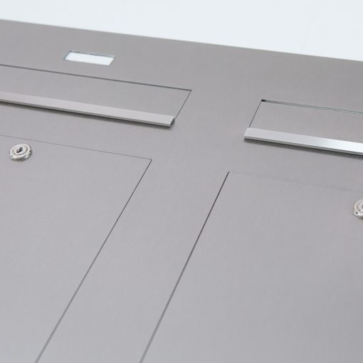 letterbox flush-mount stainless steel