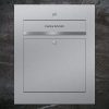 letterbox stainless steel Namensbeschriftung Klingeltaster