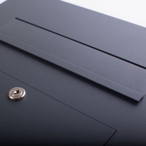 anthracite letterbox B2 7016