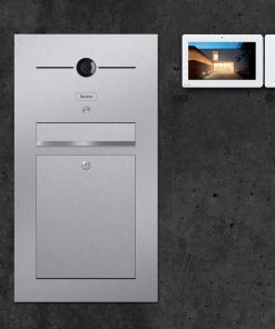 stainless steel letterbox Video Innensprechstelle Türsprechanlage