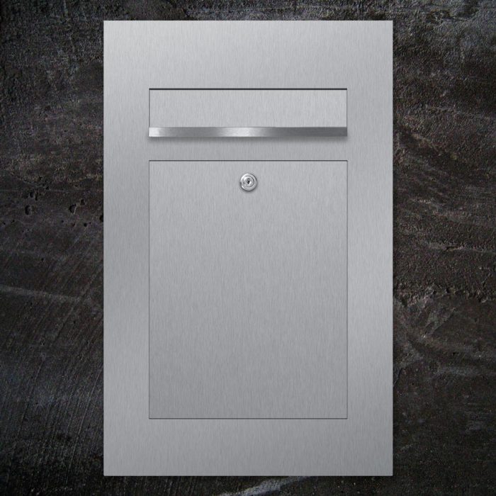 letterbox stainless steel B2 | z-e-d.eu