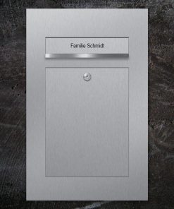letterbox stainless steel flush-mount Beschriftung - B3 - Beschriftung Klappe